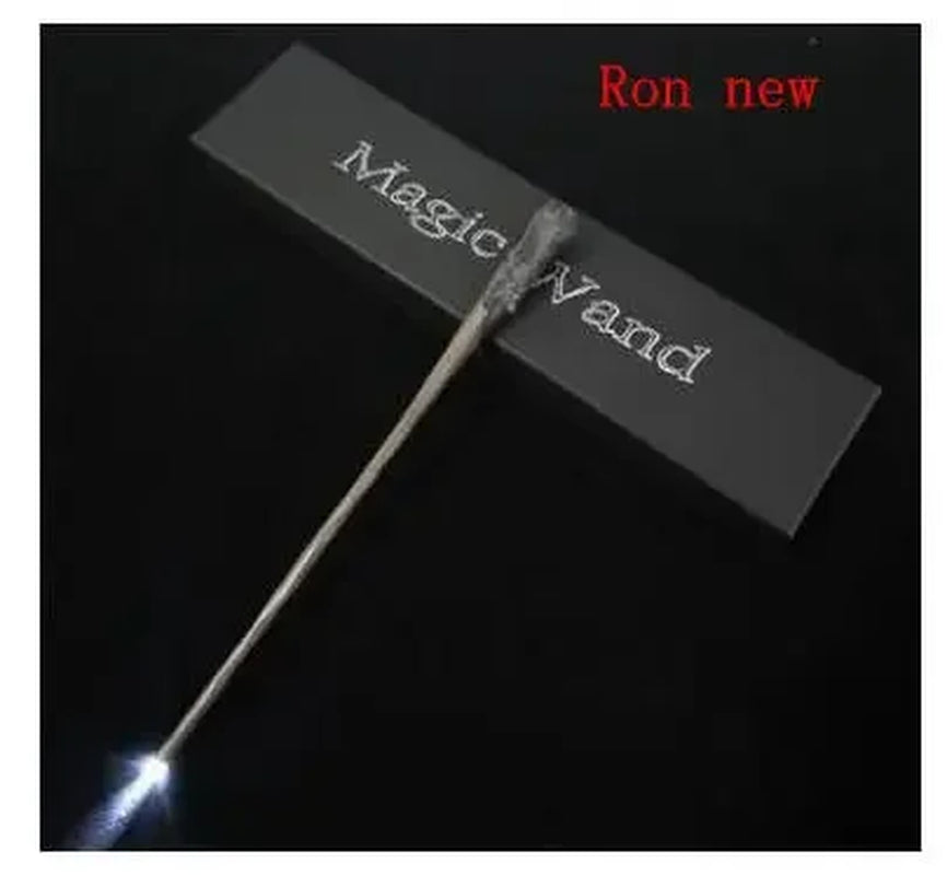 Harri Potter Led Light Ron Dumbledore Snape Magic Wand Sirius Hermione Voldemort Light Magic Wands Cosplay Gifts Action Toys