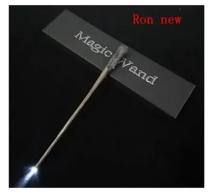 Harri Potter Led Light Ron Dumbledore Snape Magic Wand Sirius Hermione Voldemort Light Magic Wands Cosplay Gifts Action Toys
