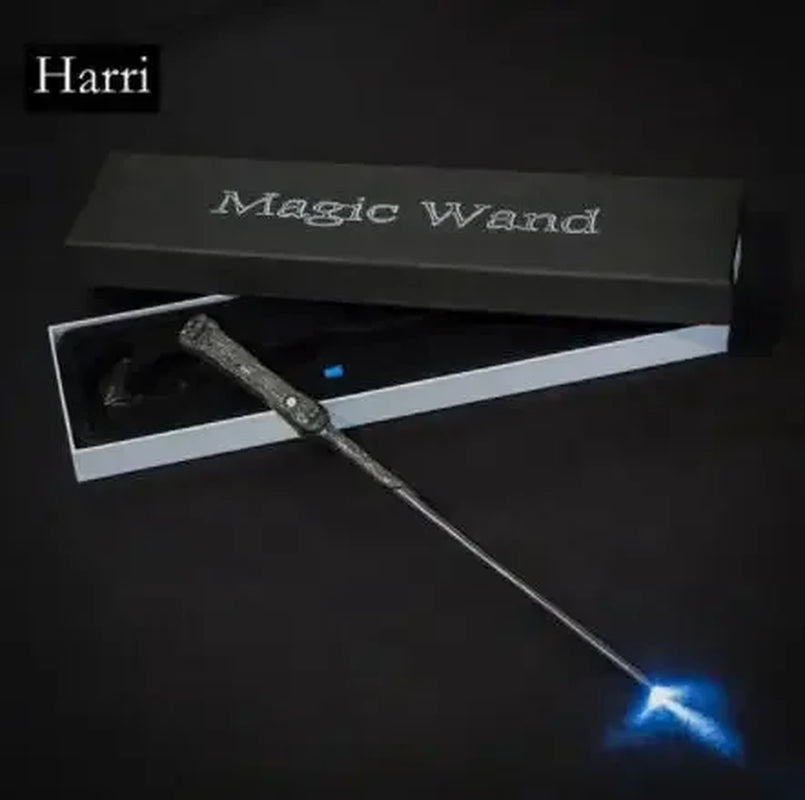 Harri Potter Led Light Ron Dumbledore Snape Magic Wand Sirius Hermione Voldemort Light Magic Wands Cosplay Gifts Action Toys