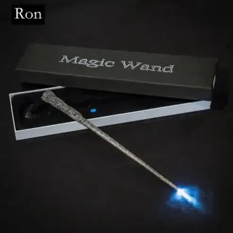 Harri Potter Led Light Ron Dumbledore Snape Magic Wand Sirius Hermione Voldemort Light Magic Wands Cosplay Gifts Action Toys