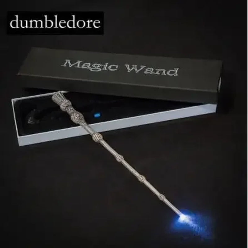Harri Potter Led Light Ron Dumbledore Snape Magic Wand Sirius Hermione Voldemort Light Magic Wands Cosplay Gifts Action Toys