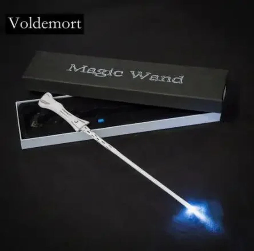 Harri Potter Led Light Ron Dumbledore Snape Magic Wand Sirius Hermione Voldemort Light Magic Wands Cosplay Gifts Action Toys