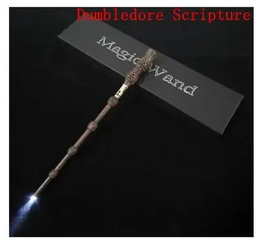 Harri Potter Led Light Ron Dumbledore Snape Magic Wand Sirius Hermione Voldemort Light Magic Wands Cosplay Gifts Action Toys