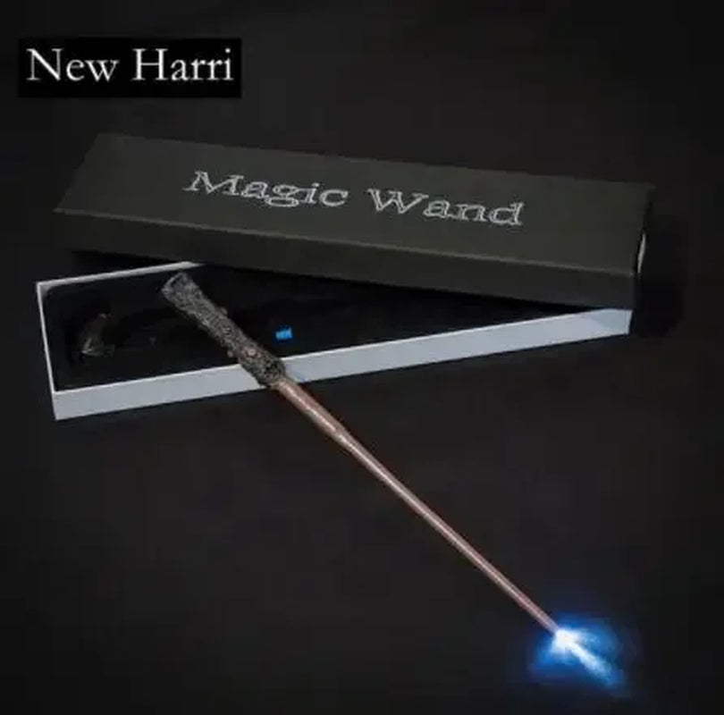 Harri Potter Led Light Ron Dumbledore Snape Magic Wand Sirius Hermione Voldemort Light Magic Wands Cosplay Gifts Action Toys