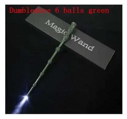 Harri Potter Led Light Ron Dumbledore Snape Magic Wand Sirius Hermione Voldemort Light Magic Wands Cosplay Gifts Action Toys