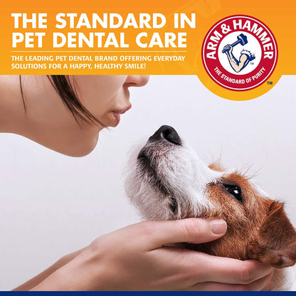 for Pets Tartar Control Dog Dental Care Kit, Dog Toothpaste Kit with Toothbrush and Finger Brush for Oral Hygiene and Fresh Breath Care, Banana Mint Flavor, 2.5 Oz, 3-Piece Kit